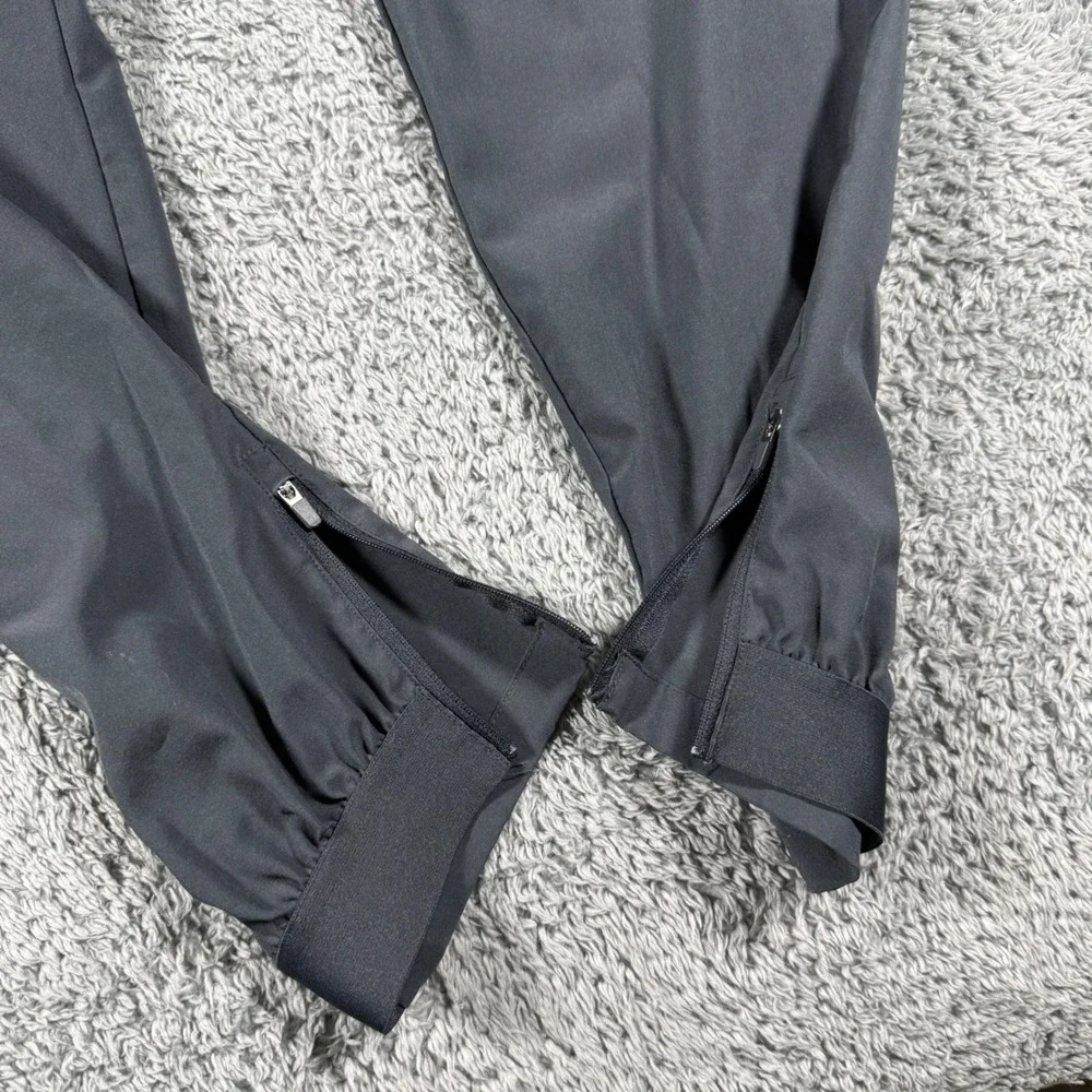 Primo Golf Joggers Mens 35 Regular Gray Tapered Ankle Zip Performance Pants